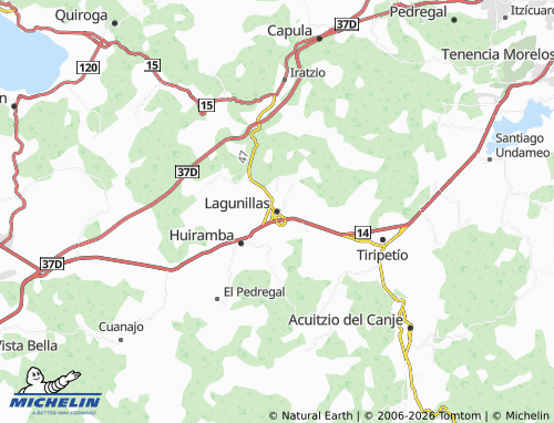 Mapa MICHELIN Lagunillas - ViaMichelin