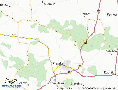 Carte MICHELIN Przedmość - ViaMichelin