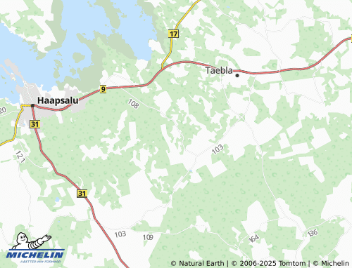 MICHELIN Üsse map - ViaMichelin
