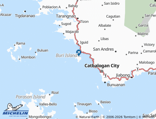 MICHELIN Estaka map - ViaMichelin