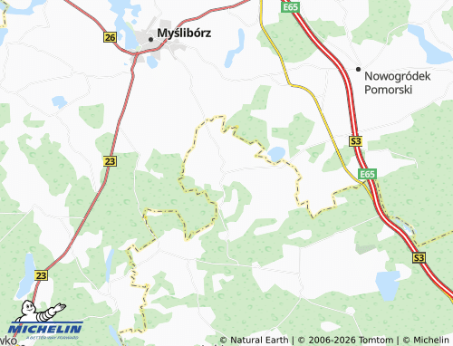 MICHELIN-Landkarte Staw - ViaMichelin