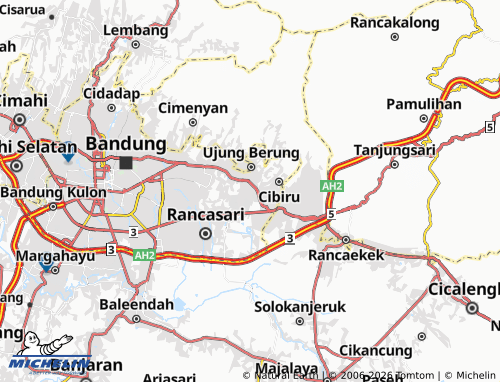 MICHELIN-Landkarte Cipadung Kulon - ViaMichelin
