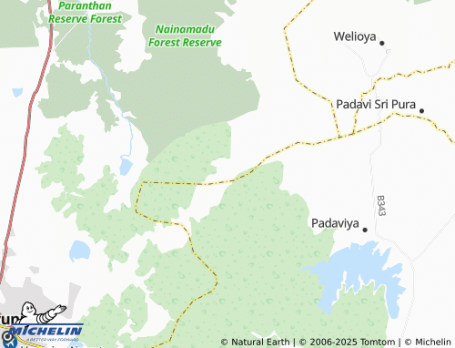 Carte MICHELIN Vedivaithakallu - ViaMichelin