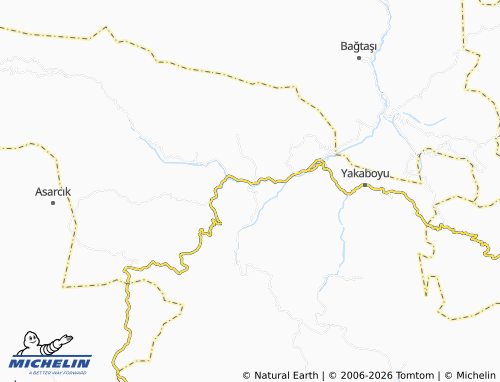 MICHELIN Akkaya map - ViaMichelin