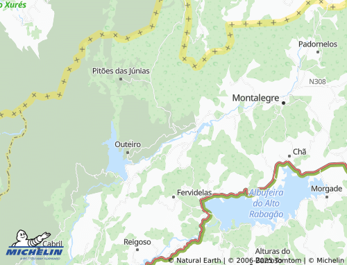 MICHELIN Covelães map - ViaMichelin