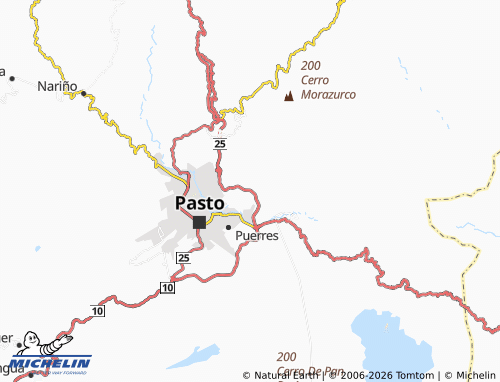 Mappa MICHELIN Buesaquillo Centro - ViaMichelin