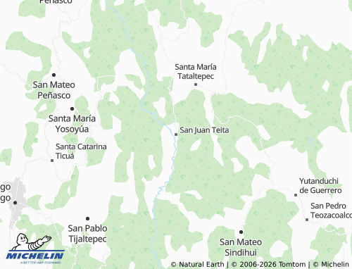 Mappa MICHELIN San Juan Teita - ViaMichelin