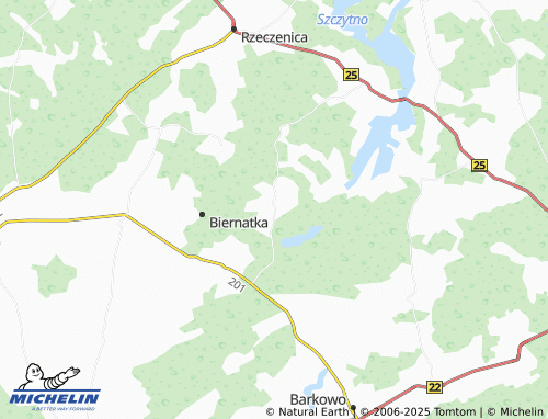 Mappa MICHELIN Olszanowo - ViaMichelin