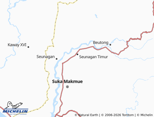 Mapa MICHELIN Alue Dodok - ViaMichelin