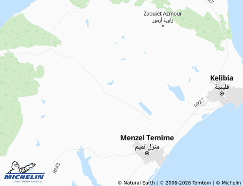 MICHELIN Dar al-Deen map - ViaMichelin
