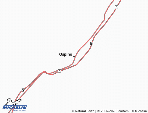 Mappa MICHELIN Ospino - ViaMichelin