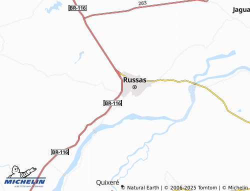 MICHELIN Ipiranga map - ViaMichelin