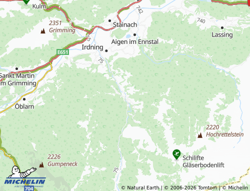 Mappa MICHELIN Donnersbach - ViaMichelin
