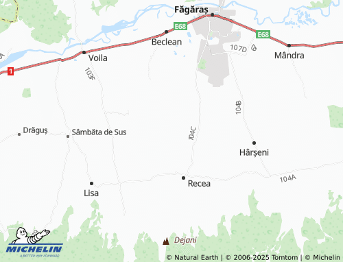 MICHELIN Iași map - ViaMichelin
