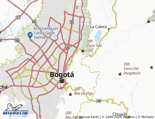 Carte MICHELIN El Bagazal - ViaMichelin