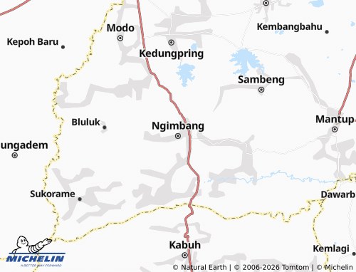Mapa MICHELIN Ngimbang - ViaMichelin