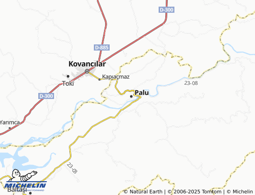MICHELIN Çarşı map - ViaMichelin