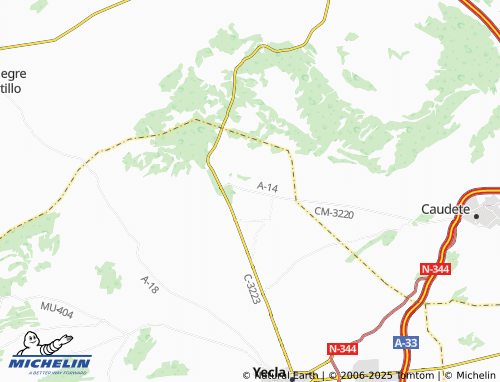 MICHELIN Casas de la sin Puerta map - ViaMichelin