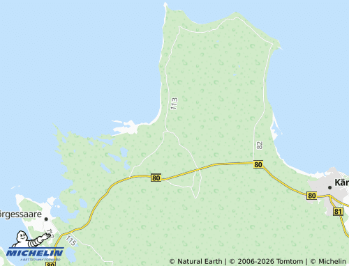 Mapa MICHELIN Malvaste - ViaMichelin