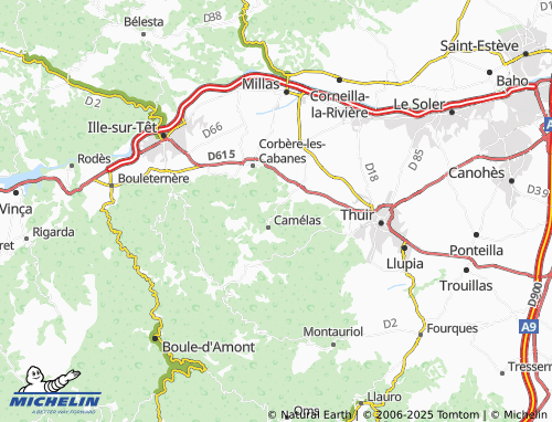 Carte MICHELIN Politg - ViaMichelin