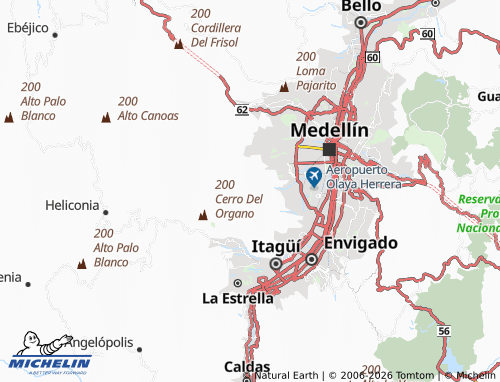 Carte MICHELIN Buga Patio Bonito - ViaMichelin