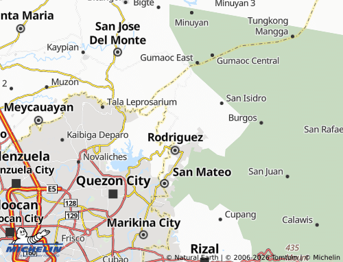 MICHELIN San Jose map - ViaMichelin