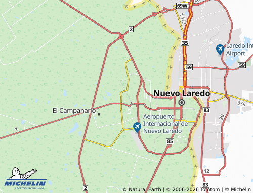 Mappa MICHELIN Cumbres - ViaMichelin
