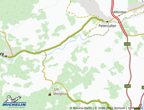 MICHELIN Woodlands map - ViaMichelin