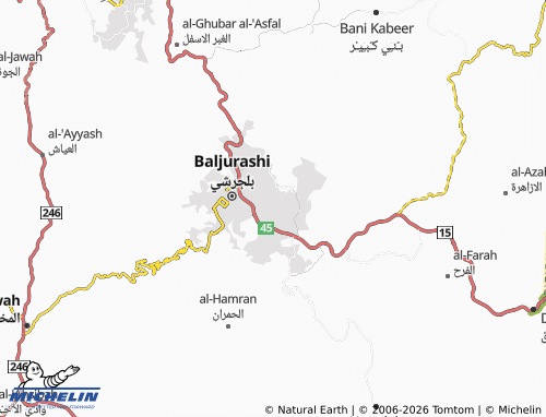 Carte MICHELIN al-Shateebah - ViaMichelin