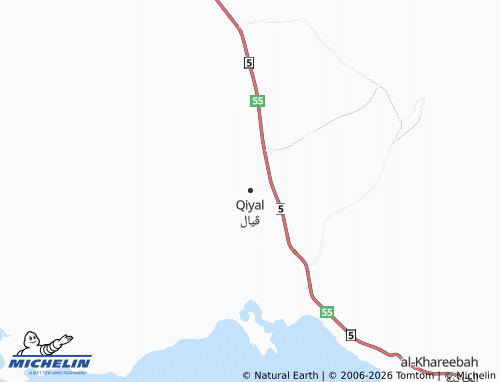 Mappa MICHELIN Qiyal - ViaMichelin