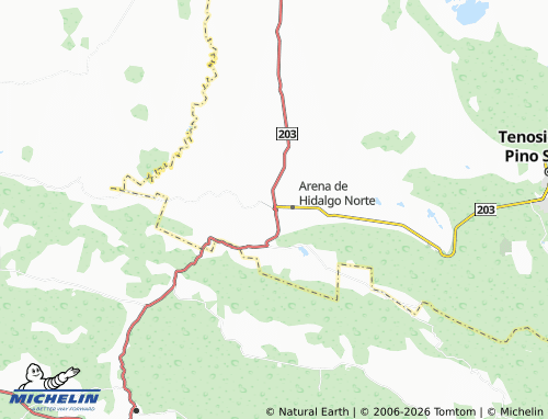 Mappa MICHELIN Gregorio Méndez Magaña - ViaMichelin