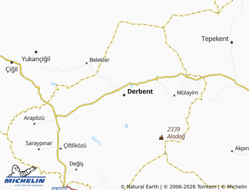 Mappa MICHELIN Camiikebir - ViaMichelin