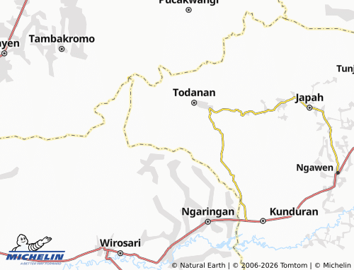 Carte MICHELIN Sonokulon - ViaMichelin