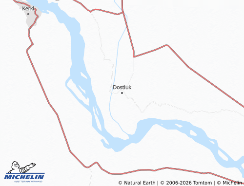 Carte MICHELIN Dostluk - ViaMichelin