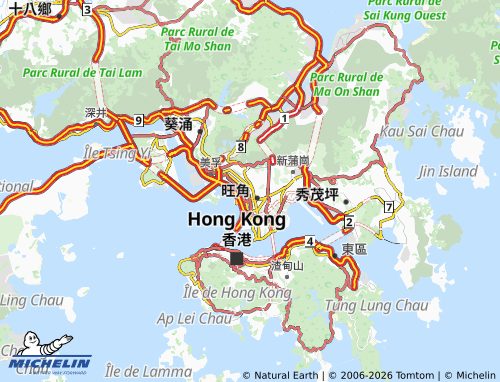 Mapa MICHELIN daai naam - ViaMichelin