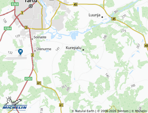 Mapa MICHELIN Mõra - ViaMichelin