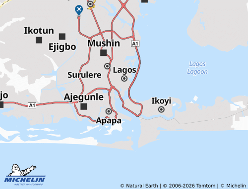 MICHELIN Iddo map - ViaMichelin