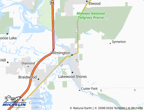 Mappa MICHELIN Wilmington - ViaMichelin