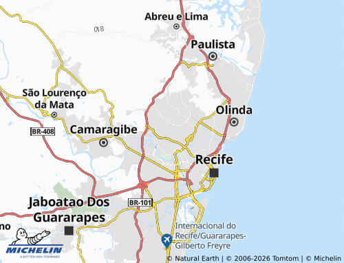 Mapa MICHELIN Alto José Bonifácio - ViaMichelin