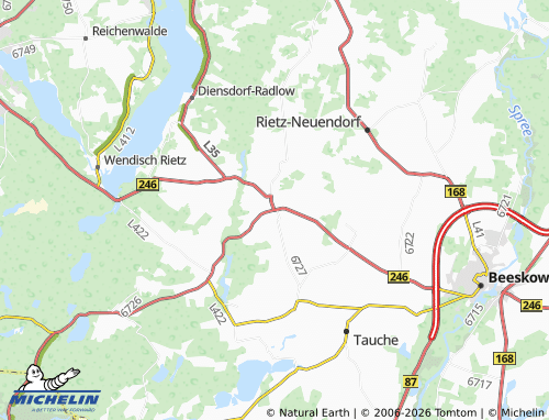 MICHELIN Lindenberg map - ViaMichelin