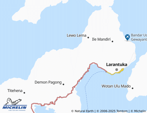 MICHELIN Ile Padung map - ViaMichelin