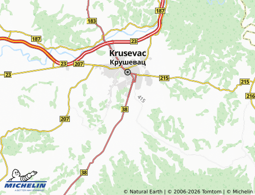 Carte MICHELIN Mudrakovac - ViaMichelin