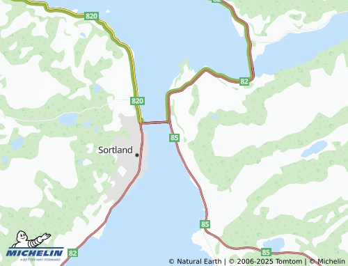 MICHELIN Strand map - ViaMichelin