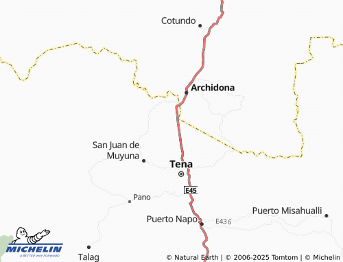 MICHELIN Amadén map - ViaMichelin