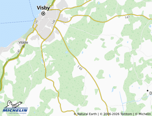 MICHELIN-Landkarte Follingbo - ViaMichelin