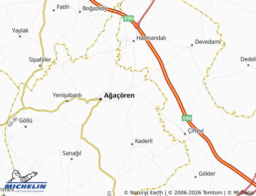 MICHELIN Camili map - ViaMichelin