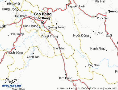 Kaart MICHELIN Chu Trinh - ViaMichelin