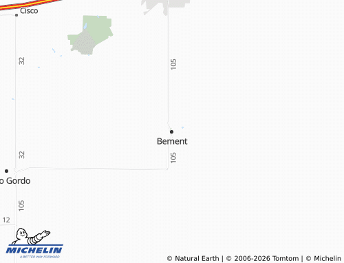 Mapa MICHELIN Bement - ViaMichelin