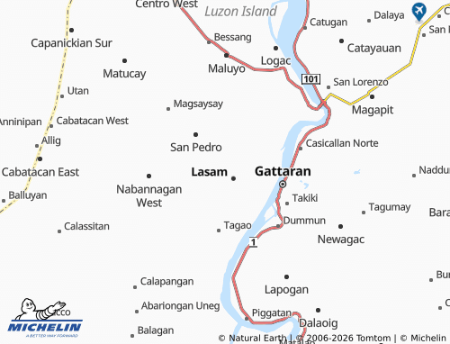 MICHELIN Centro 1 map - ViaMichelin