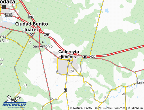 MICHELIN Rafael de León map - ViaMichelin